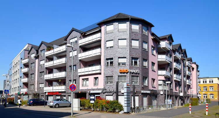 Die GBO-Dienste hat ihren Sitz im GBO Haus an der Düsseldorfer Straße 8a in Opladen